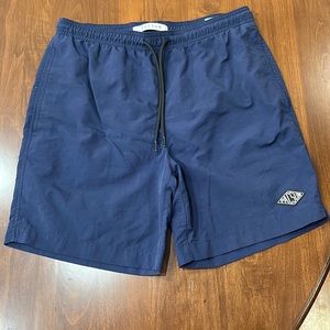 Pac Sun Men’s Swim Suit, Navy, size small. Barely worn.